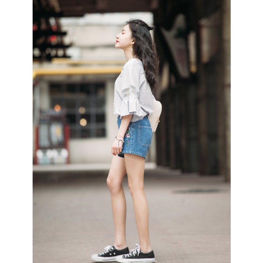 Áo thun nữ tay xòe đẹp mắt  - A10