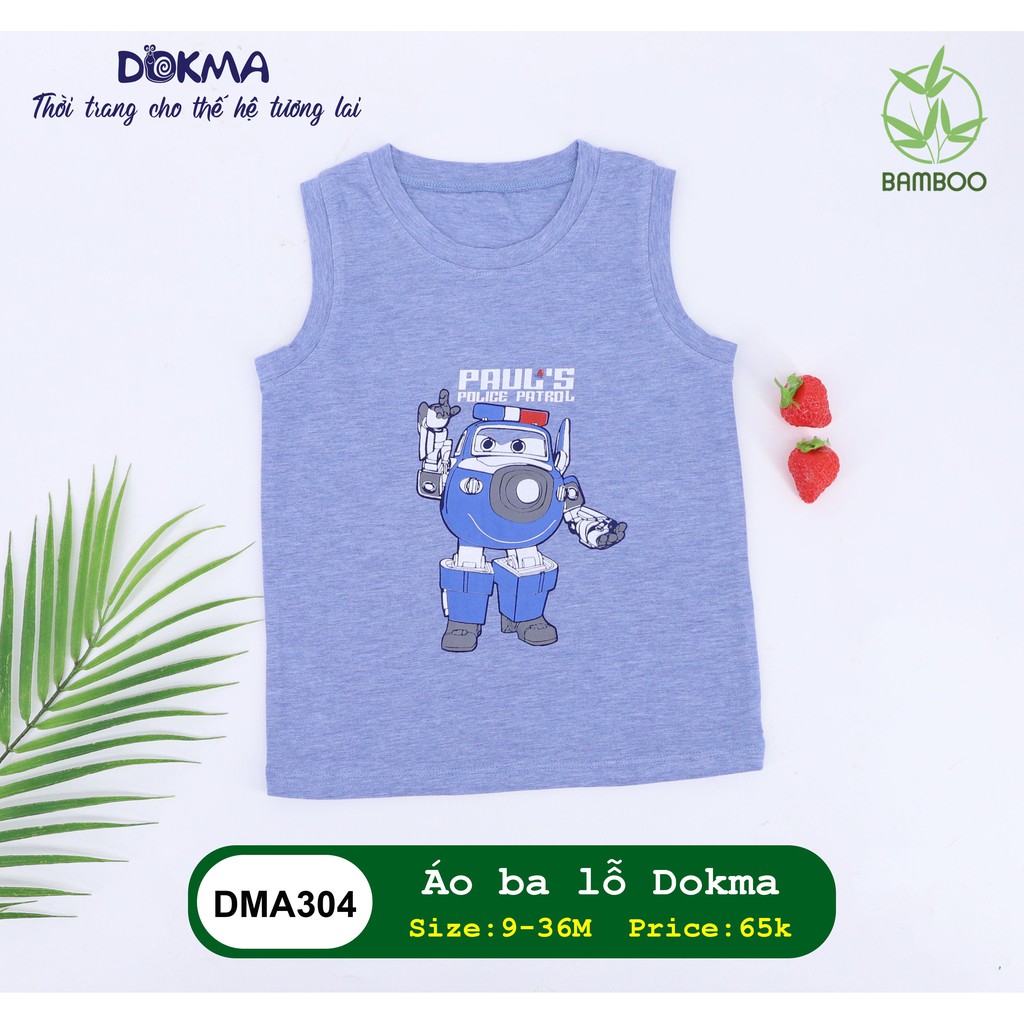 Áo ba lỗ Dokma DMA304