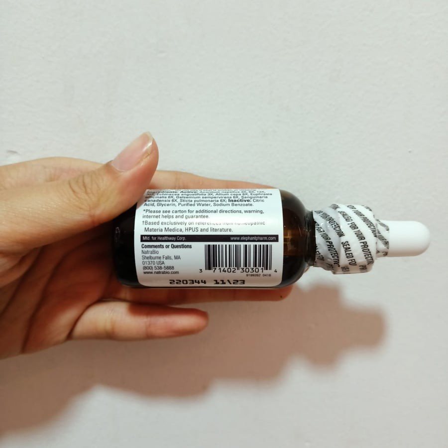 Siro ho Children’s Cold &amp; Flu 30ml Mỹ Date 11/2023