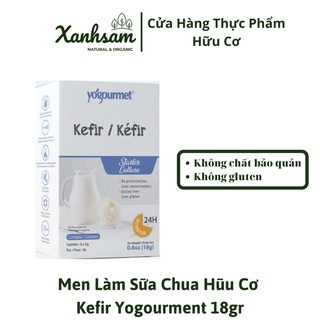 Men Làm Sữa Chua Hũu Cơ Kefir Yogourment 18gr - XanhSam Organic