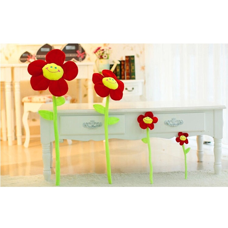 Gấu bông Hoạt Hình Bó Hoa Hướng Dương Nhồi Bông Xinh Xắn Cho Bé