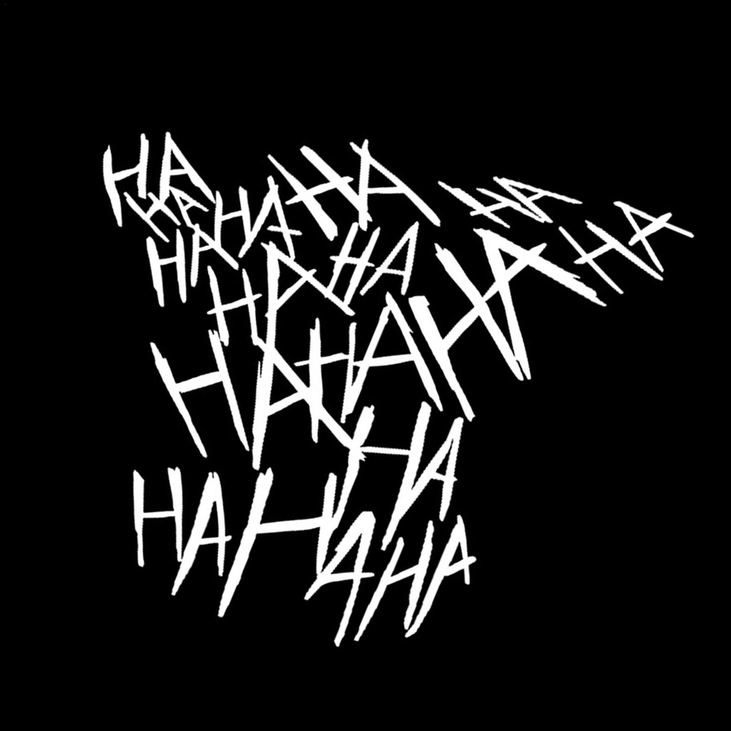 HAHAHA Mũ Bảo Hiểm Decal Ngộ nghĩnh Joker Hahaha Đề Can Ngộ nghĩnh Mũ Bảo Hiểm Decal Dán Chống Thấm 