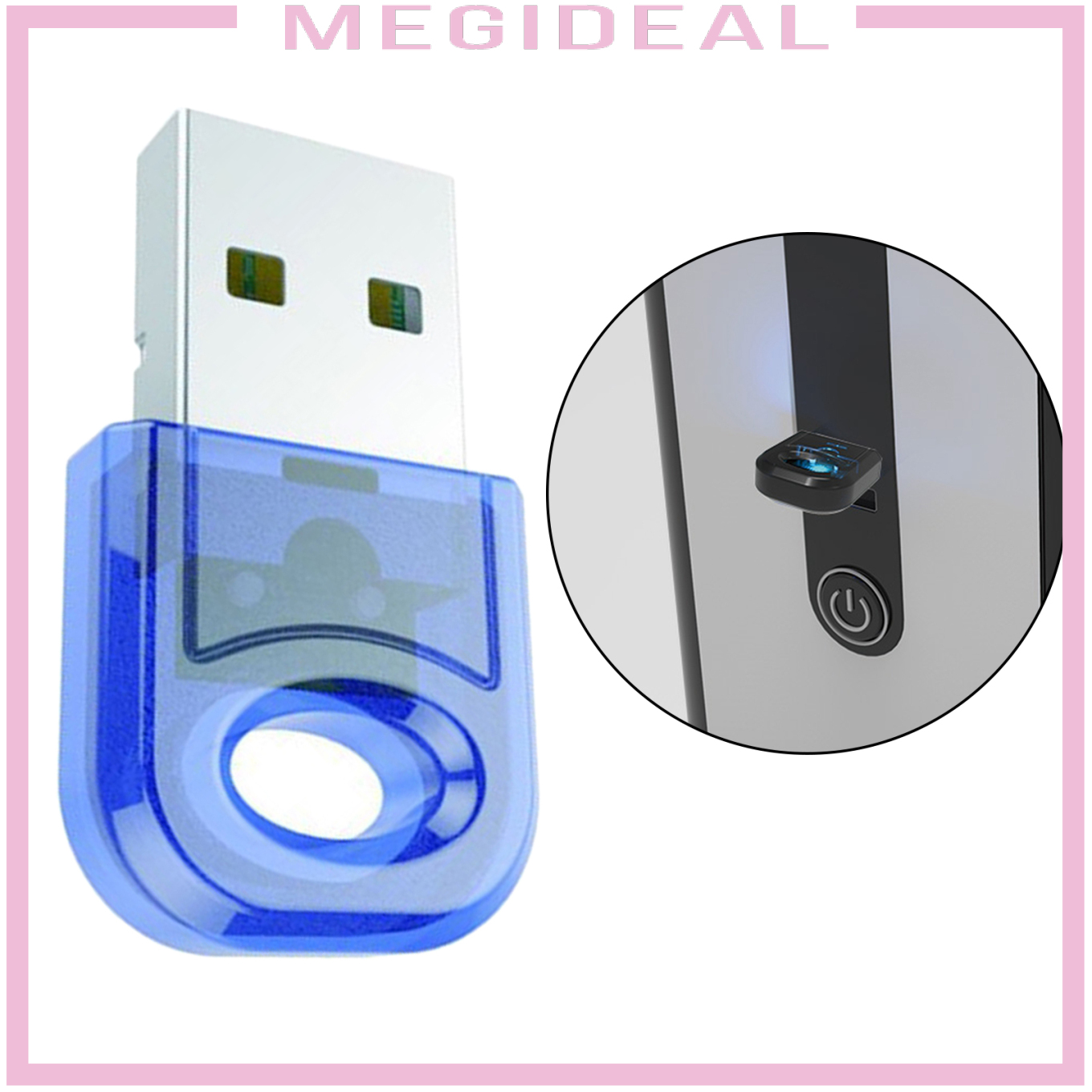 Bộ Chuyển Đổi Bluetooth Usb 5.0 Cho Windows 10 / 8 / 7 - Pc Sang Bluetooth