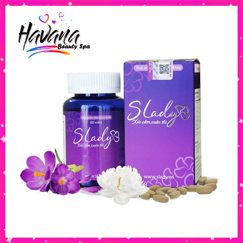 Slady Viên Uống Nội Tiết Tố Nữ - Hộp 60 Viên