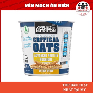 Applied Nutrition Critical Oats Cháo Yến Mạch Ăn Liền  -  60g (1 Lần Dùng) - Authentic 100%
