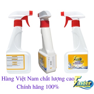 Nước Tẩy bồn cầu, tẩy cặn canxi, Lavabo, vệ sinh nhà tắm, tẩy gạch men Faster Cera plus 350ml - Tẩy Sứ chuyên dụng
