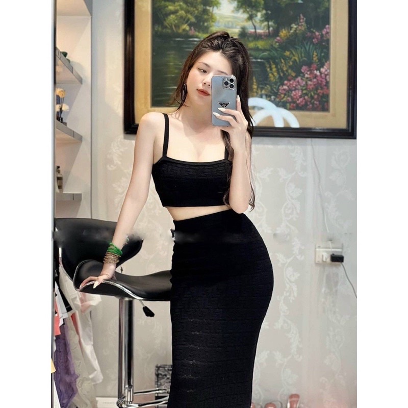 SET VÁY LEN DẬP NỔI FD