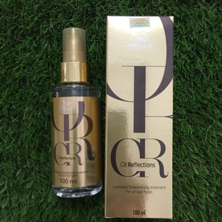 Tinh dầu phục hồi tóc hư tổn Oil Reflections Wella 100ml (new)