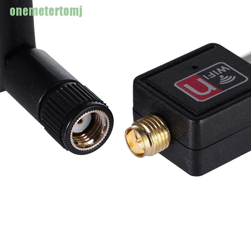 Usb Thu Sóng Wifi 900mbps 802.11b / G / N Kèm Ăng Ten