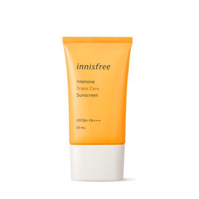 [COS1506 HOÀN 10%]KEM CHỐNG NẮNG INNISFREE CREAM TRIPLE CARE VÀ TRIPLE SHIELD