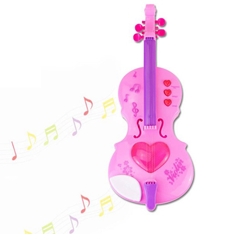 Đàn Violin Đồ Chơi Bằng Nhựa Nhiều Màu Sắc Cho Bé