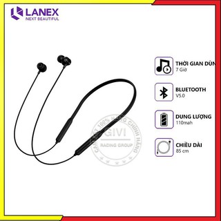 Tai nghe bluetooth lanex lep-w01 v4.2 hỗ trợ mic, tương thích nhiều thiết bị