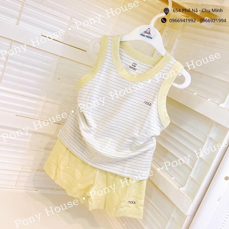 NOUS Bộ ba lỗ Nous petit Bộ sát nách Nous Doux