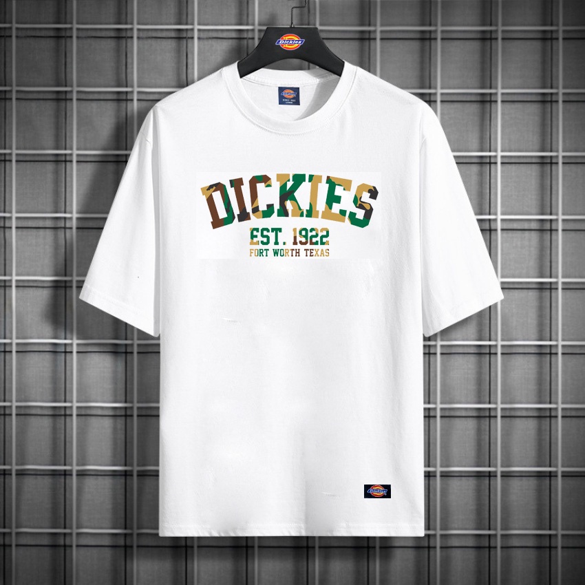 Áo thun cotton nam nữ unisex form rộng Dickies basic chính hãng - Helistore