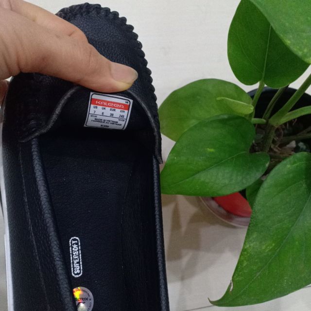 Sale 380k-( Ảnh thật)Giày mọi slip on - moca kaleea da bò nữ các màu | BigBuy360 - bigbuy360.vn