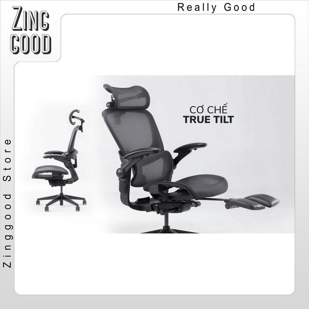 Ghế công thái học Epione Easy Chair có thể tác động vào bất kỳ vùng lưng nào mà người dùng mong muốn Zinggood Store