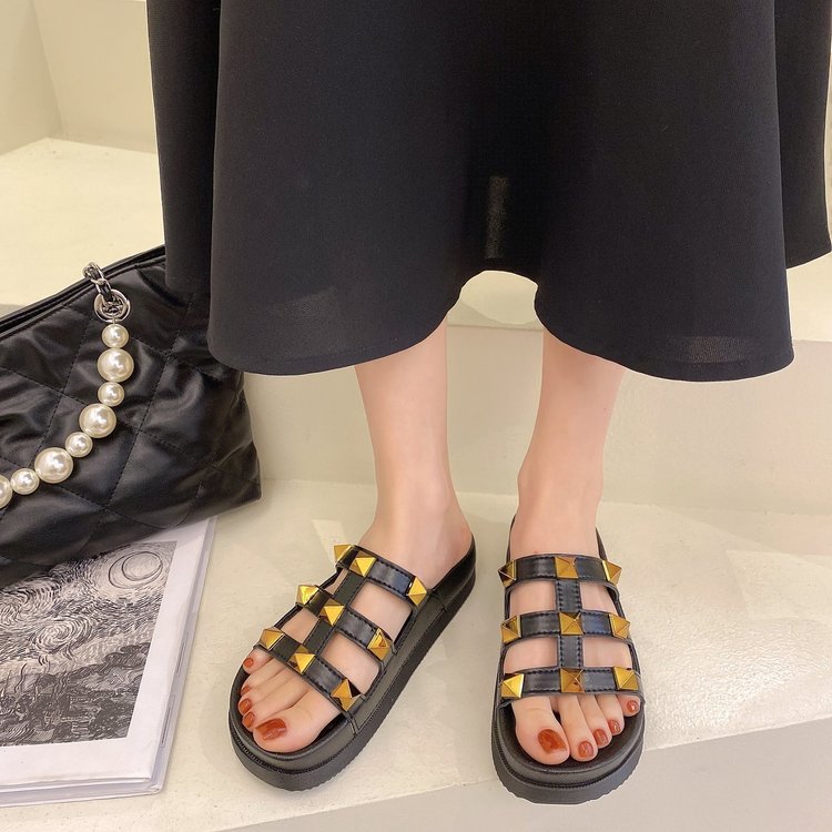 Dép Quai Ngang Thời Trang Hàn Cho Nữ | BigBuy360 - bigbuy360.vn