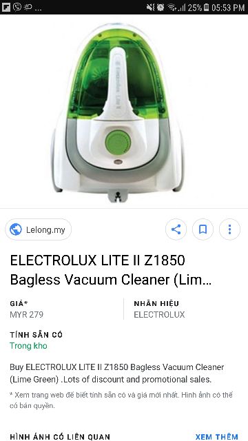 May Hut Bụ Electrolux Lite Ii Shopee Việt Nam