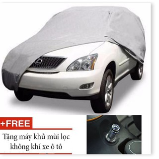 Bạt trùm xe 7 chỗ phù hợp mọi dòng xe chống nước chống nắng kèm quà tặng