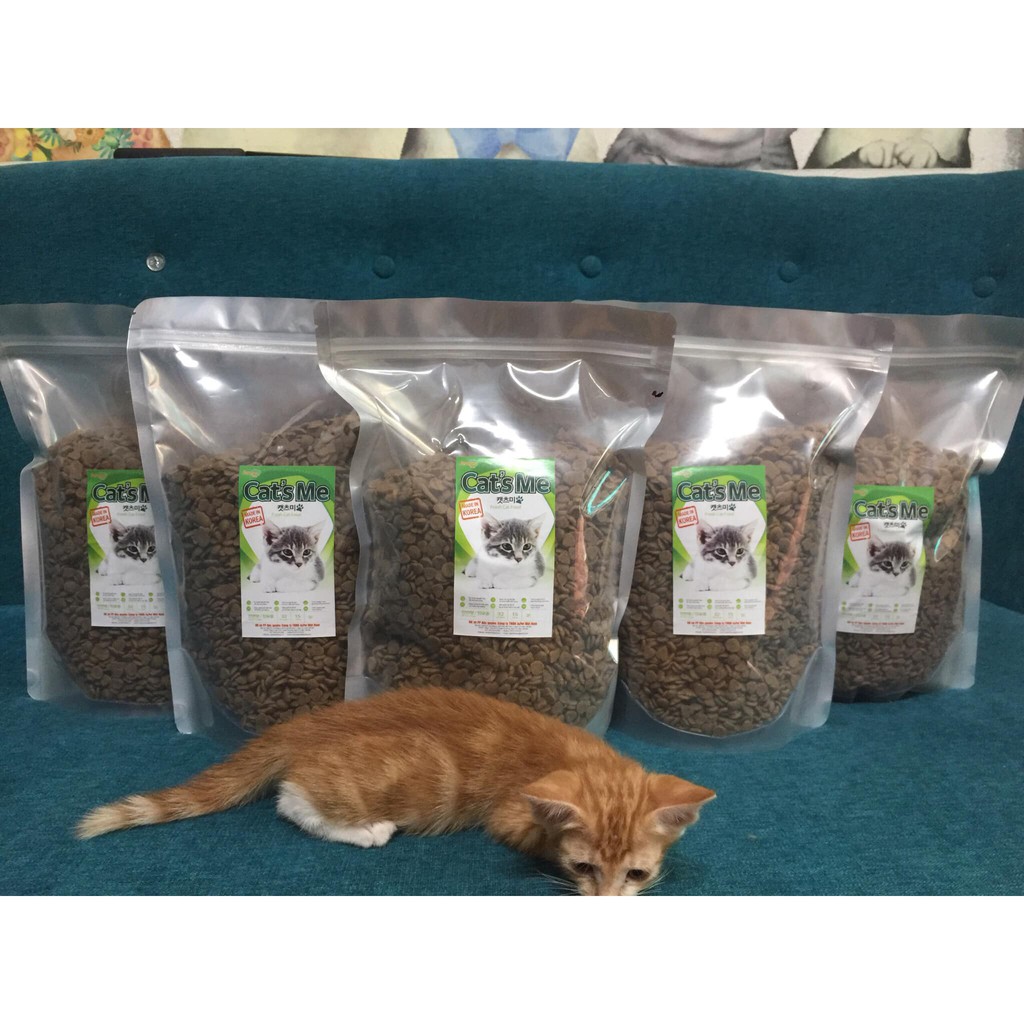túi 400g thức ăn hạt khô cho mèo CATME