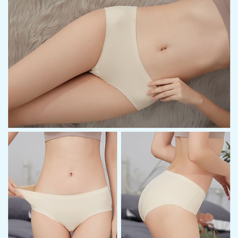 Quần Lót Đúc Su Quần lót nữ thun Lạnh Cạp Ép Mặc Không Lộ Viền QL01 - Mijusa | BigBuy360 - bigbuy360.vn