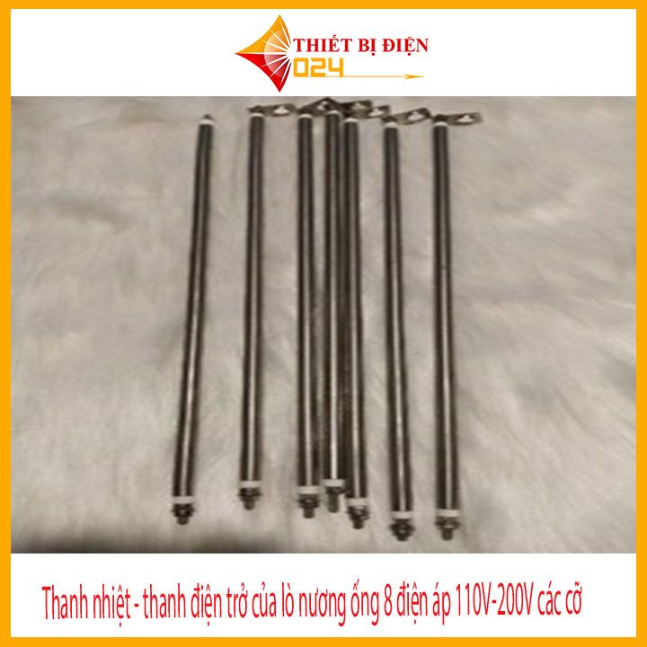 Thanh nhiệt - thanh điện trở của lò nương ống 8 điện áp 110V-200V các cỡ