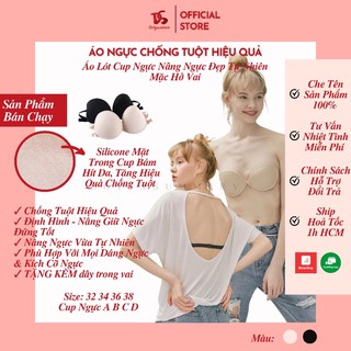 [Siêu Phẩm] Áo Ngực Không Dây Chống Tuột, Áo Lót Cup Ngực Nâng Ngực Đẹp Tự Nhiên Silicone Hít Siêu Bám Da Không Sợ Tuột