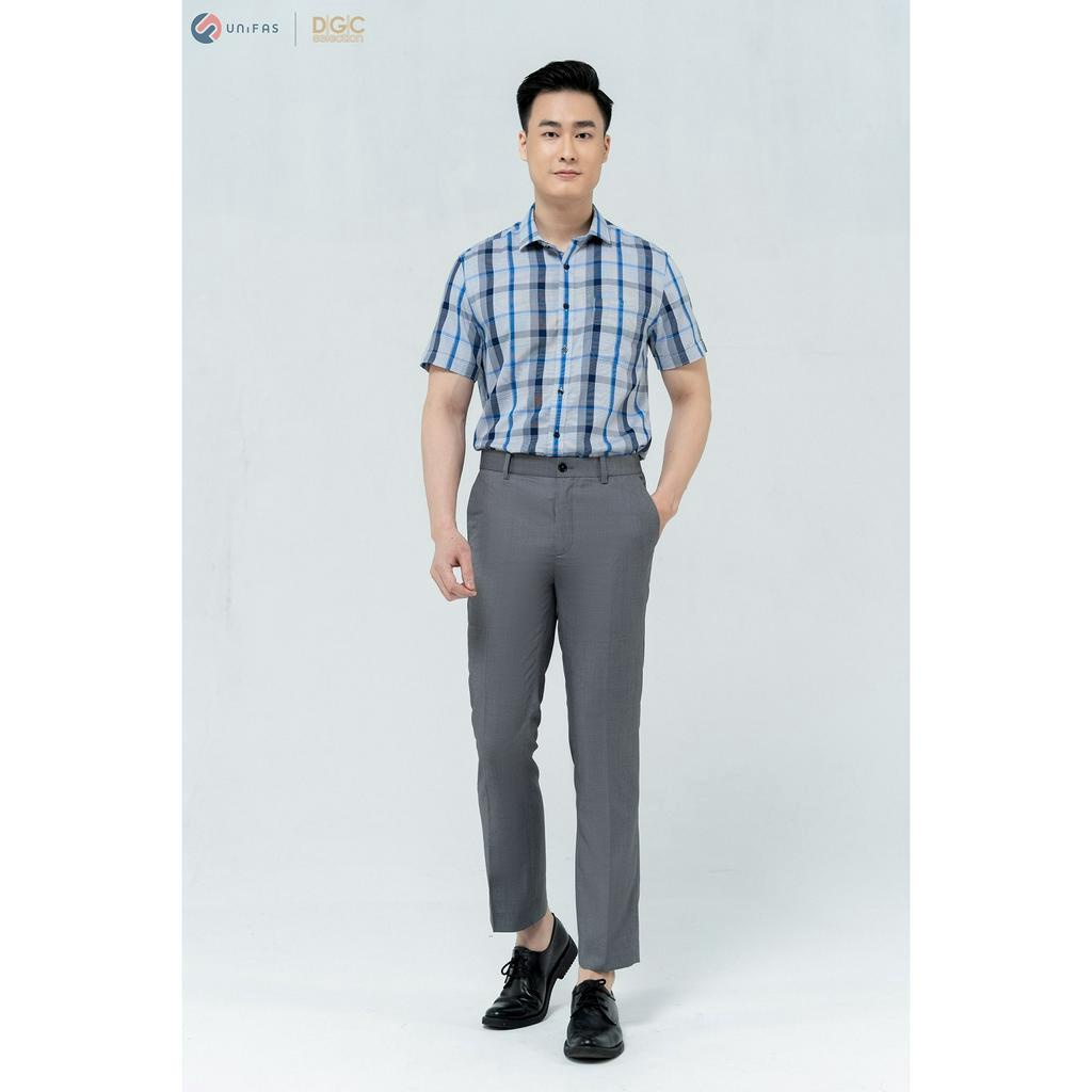 Quần âu dáng suông ( Regular fit) DGC - SQTBC01M chất liệu mềm mại, thoáng mát, bền đẹp