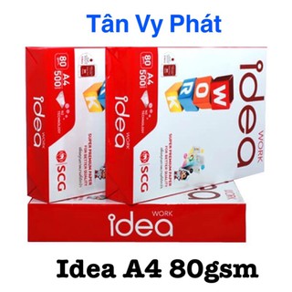 [Hỏa tốc] Giấy in văn phòng Idea A4 80gsm
