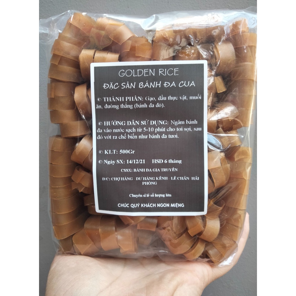 Bánh đa cua Hải Phòng