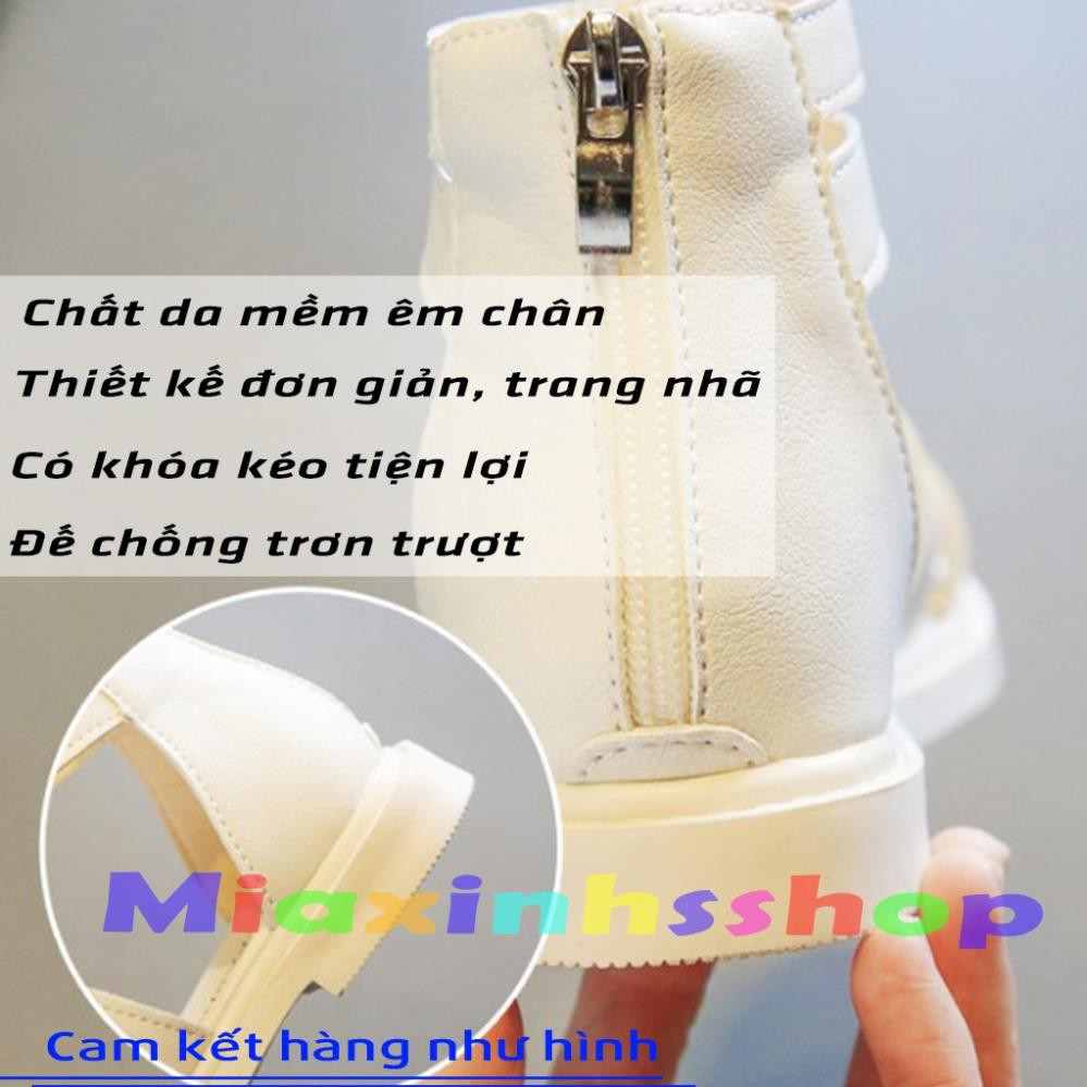 Sandal bé gái sandal chiến binh bé gái khóa sau đi học siêu xinh siêu êm chân