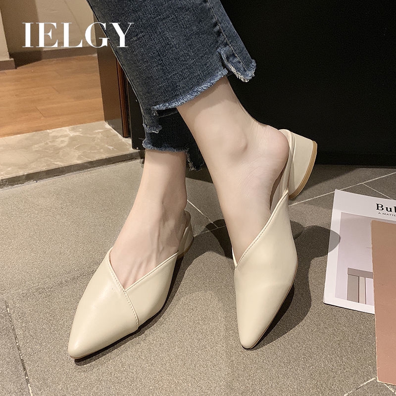 Giày xăng đan IELGY cao gót thanh lịch cho nữ nhiều kích thước tùy chọn