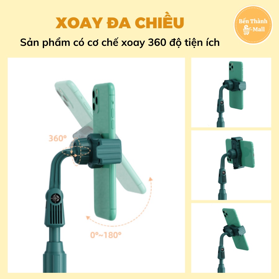 ✈️ [Freeship] GIÁ ĐỠ ĐIỆN THOẠI, IPAD, KẸP ĐIỆN THOẠI LIVESTREAM XOAY 360 ĐỘ TIỆN LỢI