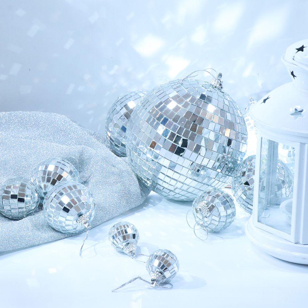 Quả Cầu Kính Phản Quang Trang Trí Cây Thông Giáng Sinh