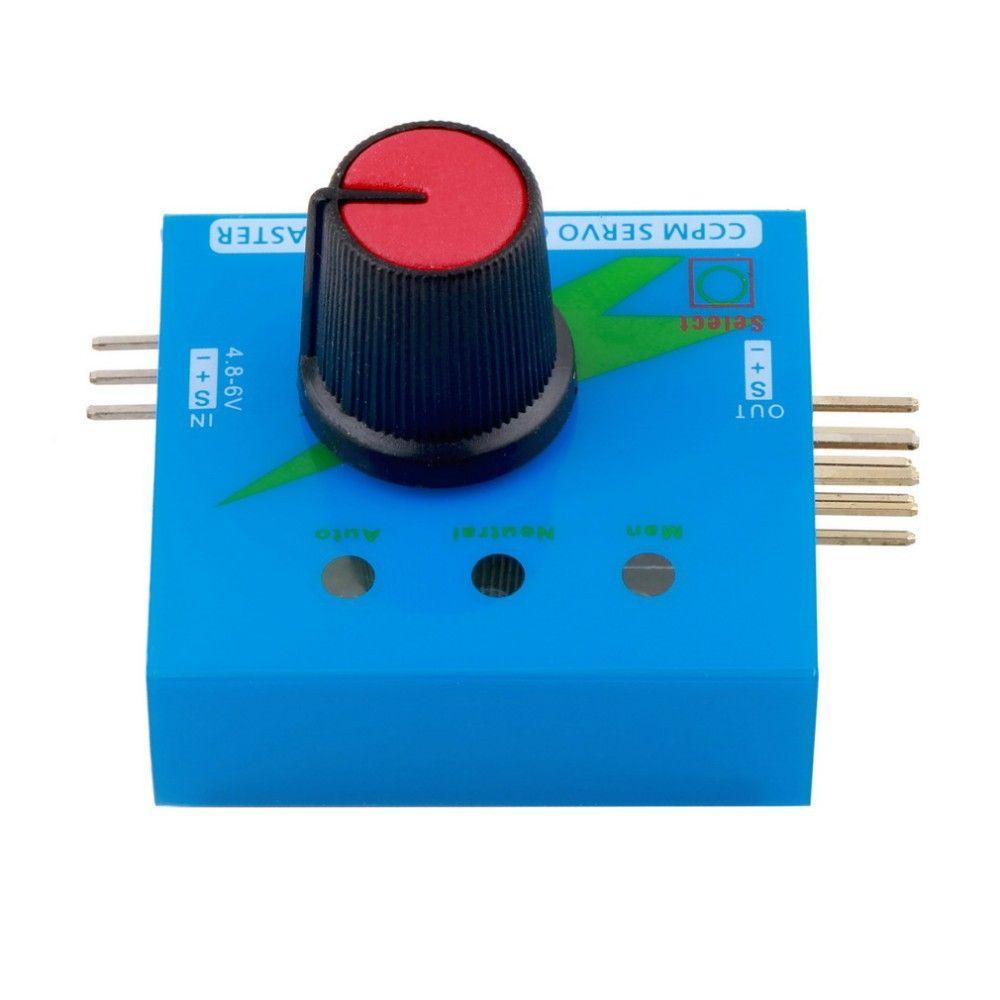 Set 2 Thiết Bị Kiểm Tra Động Cơ Servo CCPM Cho Máy Bay Điều Khiển Từ Xa Dron Helicopter 3CH ECS