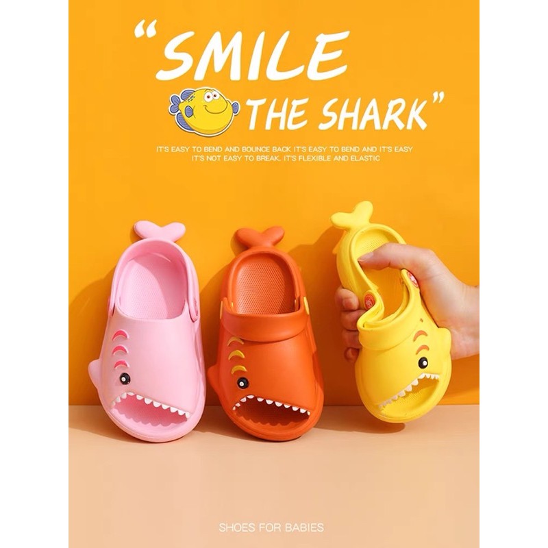 DÉP SỤC SIÊU NHẸ BABY SHARK CHO BÉ TRAI BÉ GÁI ( có ảnh thật)