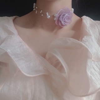 Vòng Cổ Choker Hoa Hồng 🌹🌹
