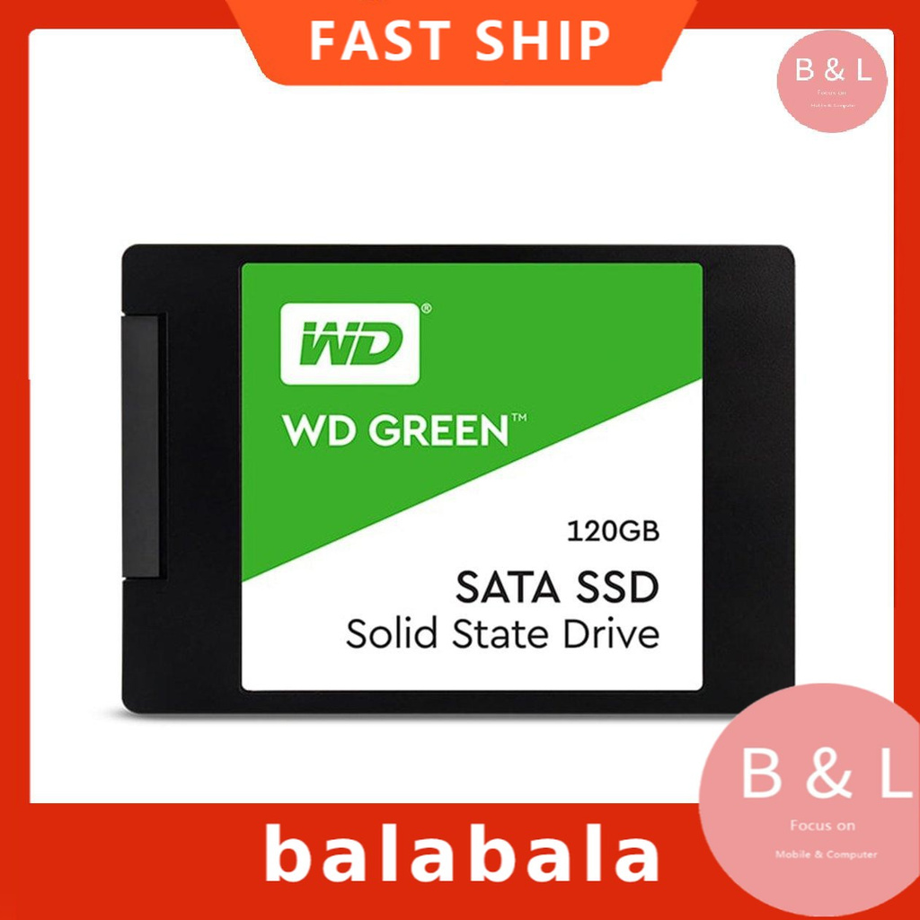 Ổ Cứng Kỹ Thuật Số Wd 1tb 480gb 240gb 120gb 2.5 "Sata Iii Sata 3 Or M.2 2280 Ssd 6gb / S