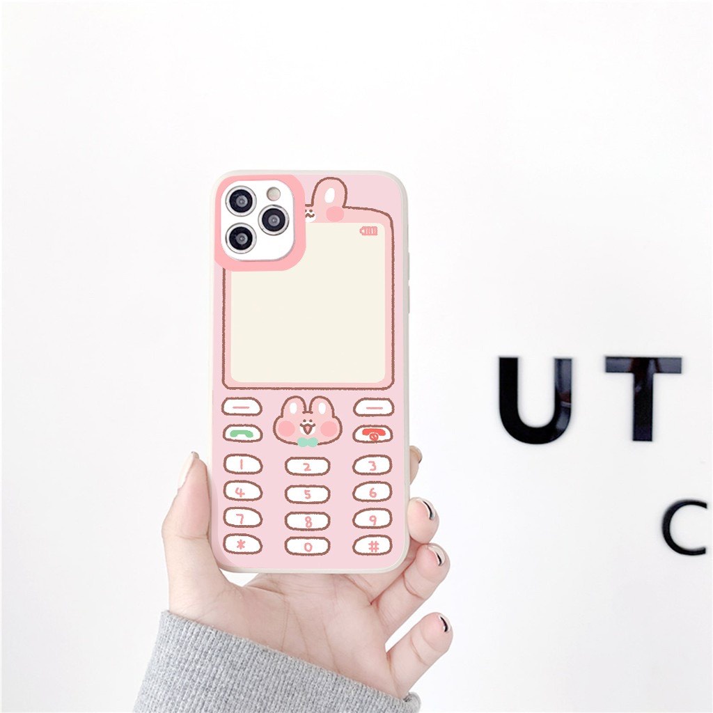 Ốp lưng iphone điện thoại baby pink green dẻo cạnh vuông bảo vệ camera iphone 7plus/8plus/x/xs/xsmax/11/12/13/pro/promax