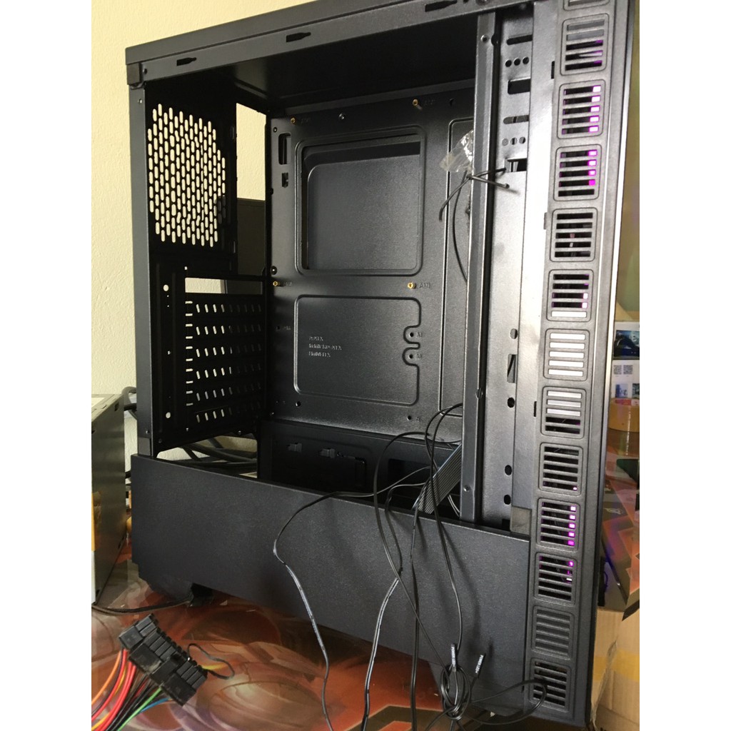 Vỏ Case máy tính GIPCO Gaming LED RGB 2 mặt kính cường lực- GIP5986LH | BigBuy360 - bigbuy360.vn