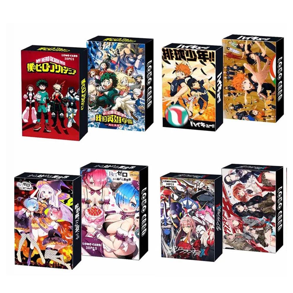 PEWANY Bộ Sưu Tập Bưu Thiếp Hình Hoạt Hình Anime My Hero Academia