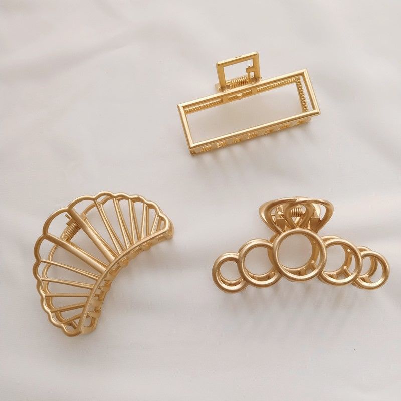 Kẹp Tóc Kim Loại Cỡ Nhỏ Nhiều Hình Đẹp Thiết Kế Đơn Giản Thời Trang Hàn Quốc Cho Nữ