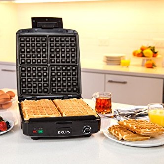 Máy làm bánh waffle 4 bánh vuông Krup