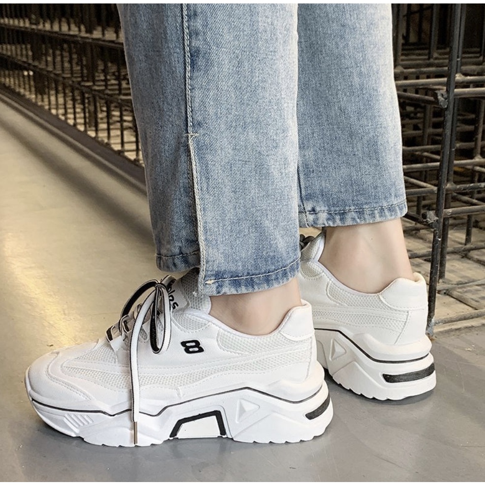 Giày thể thao nữ Sneaker ULZZANG hình thật Số 8