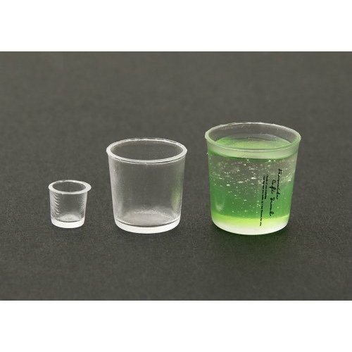 Khuôn silicone trong dẻo đổ resin casting nhà búp bê mô hình thức ăn minifood dollhouse ly cà phê kem