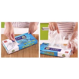 Bao Tay Nilon Dùng 1 Lần (Hộp 100 Cái)