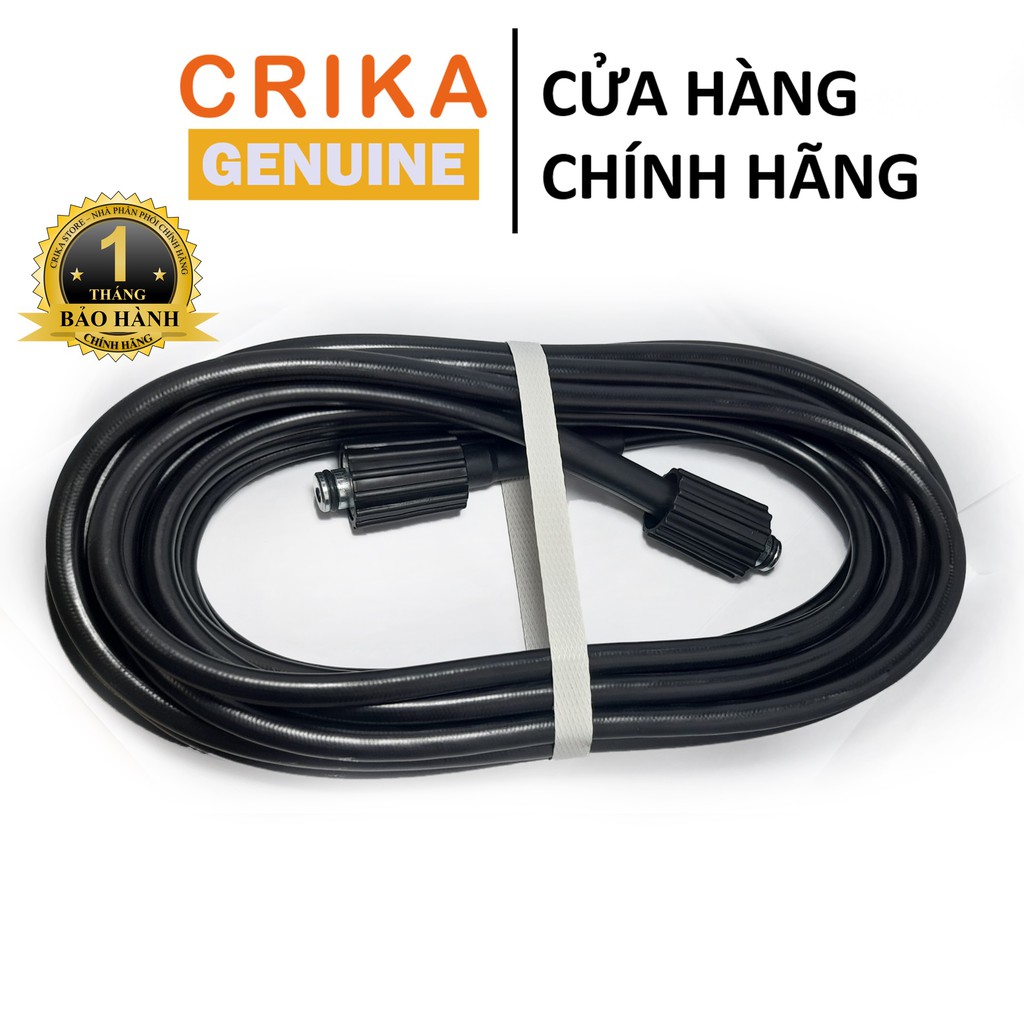 [Mã LT50 giảm 50k đơn 250k] Dây áp lực Crika dùng cho máy rửa xe - cuộn 10m - hàng chính hãng (cường lực 4 lớp)