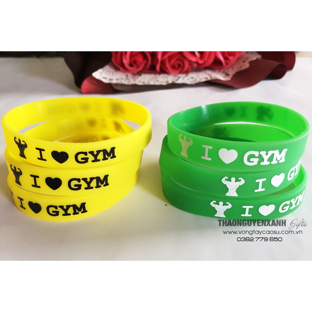 Vòng tay I love gym