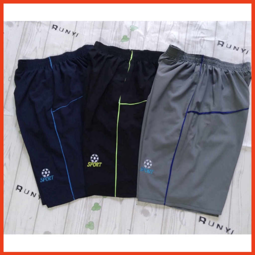 quần đùi nam mặc nhà chất vãi mềm mịn, thoáng mát 65kg-100kg