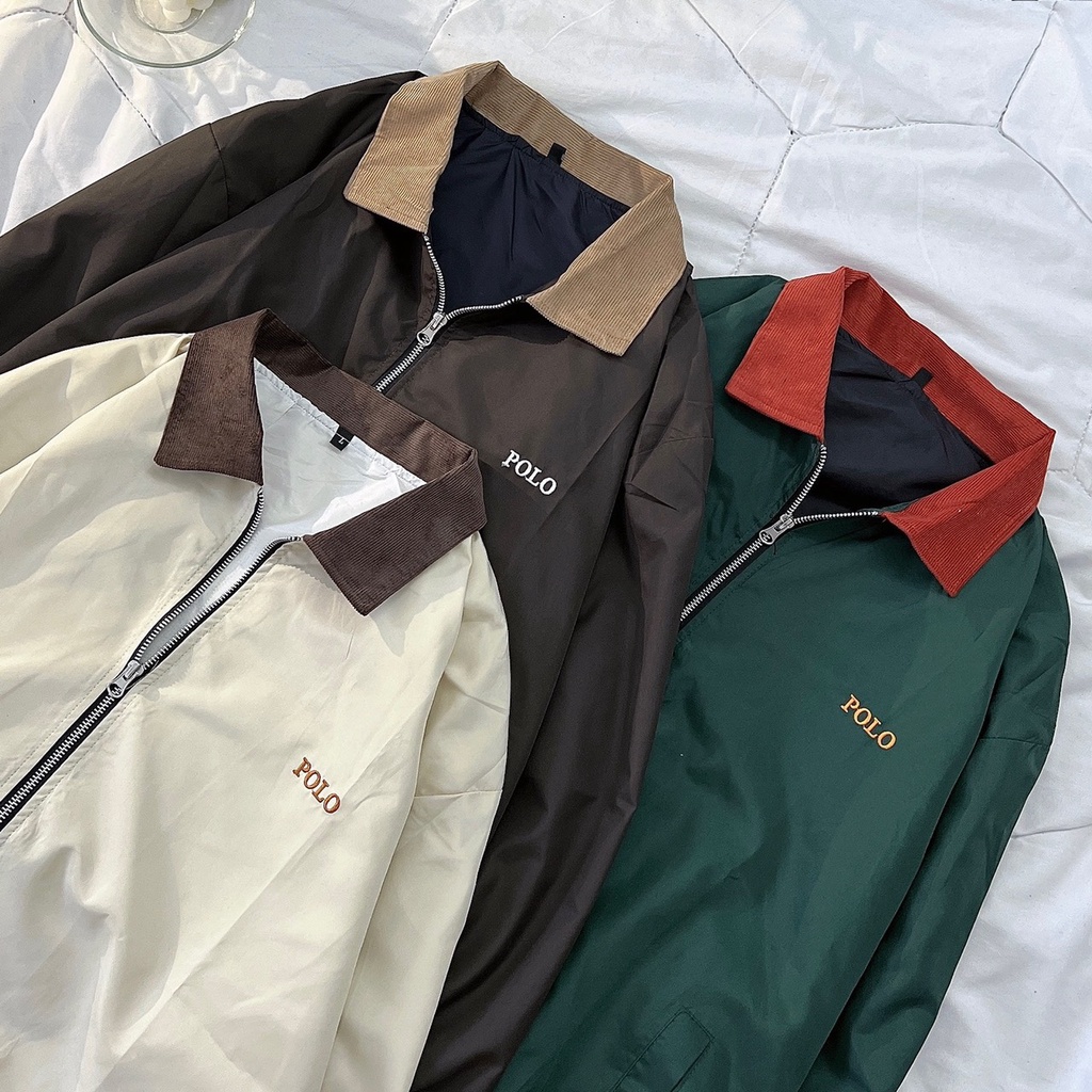 áo khoác dù thêu POLO ( ảnh thật tại shop)